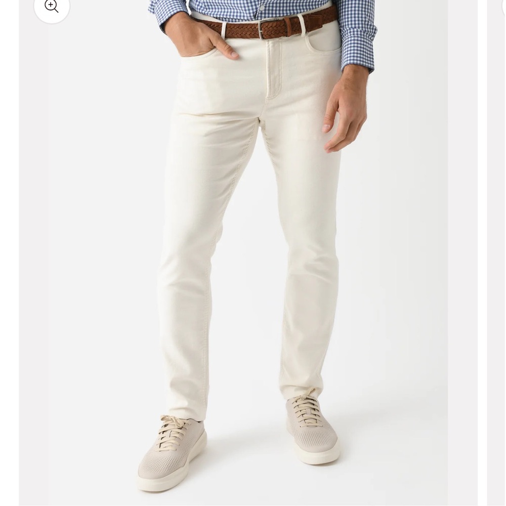 Faherty Mens Stretch Terry Five Pocket Pants 40/32